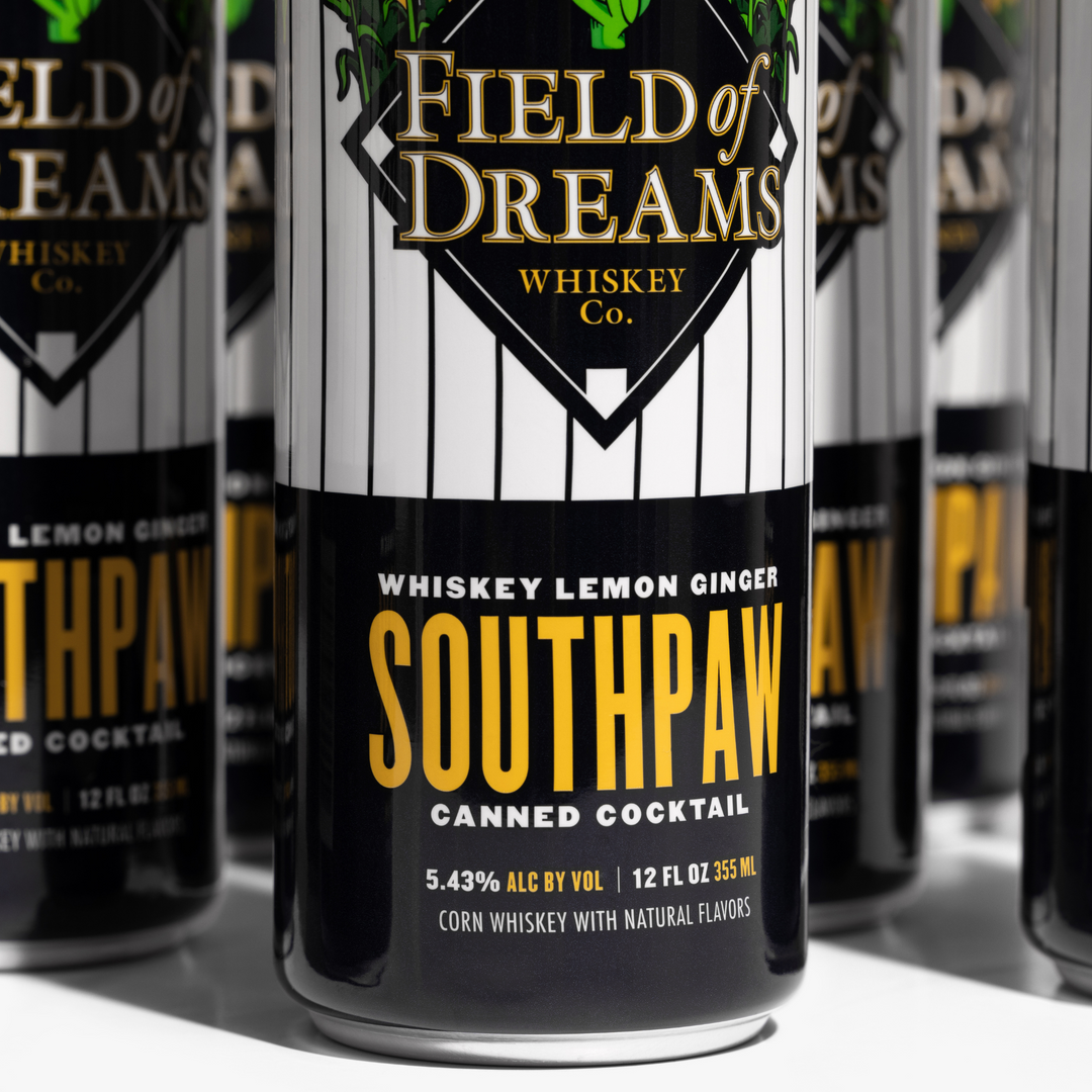 Southpaw Whiskey Lemon Ginger Canned Cocktail