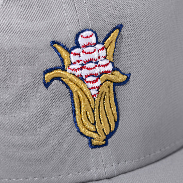 Logo Trucker Hat - New Era 9Fifty - Gray/Navy