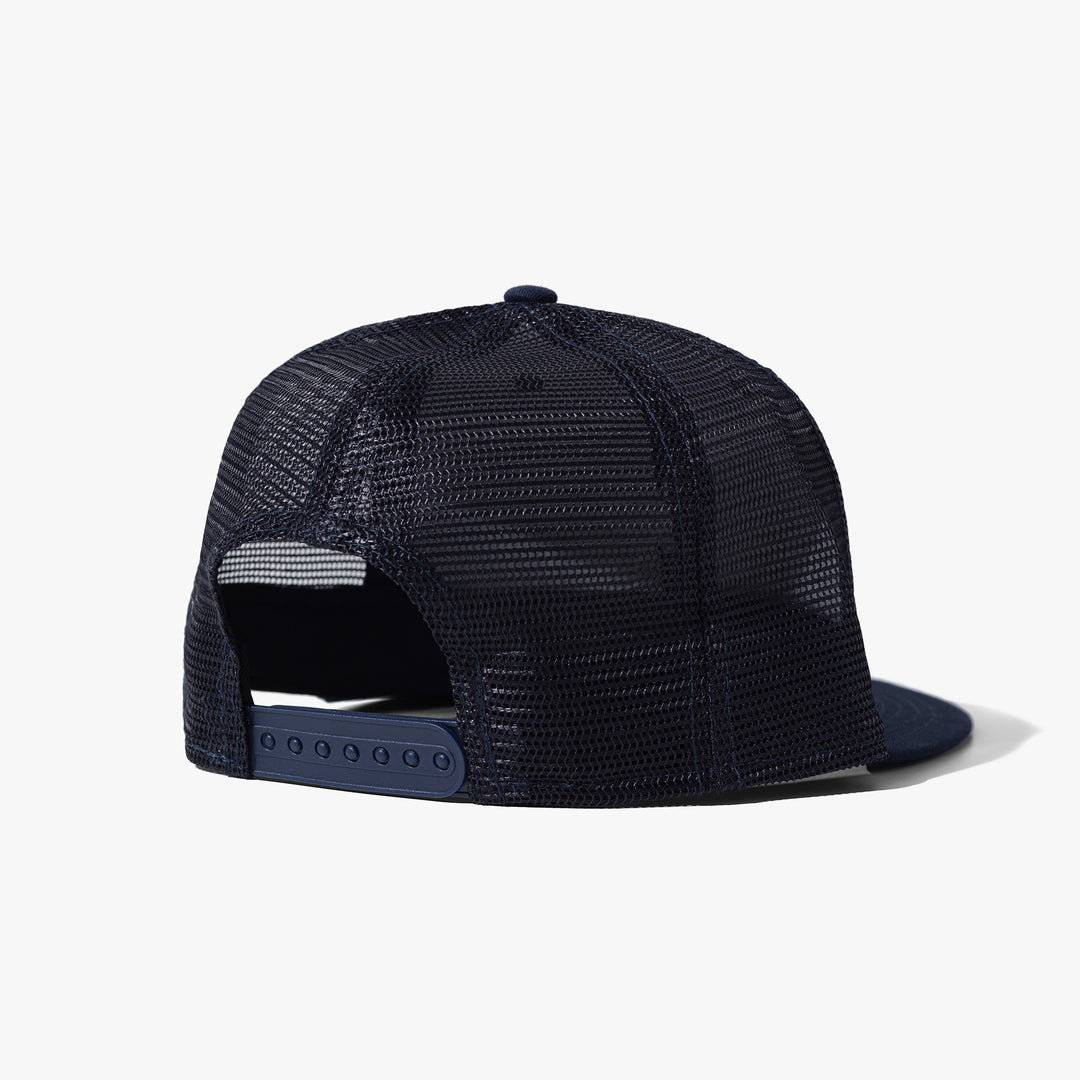 Logo Trucker Hat - New Era 9Fifty - Navy