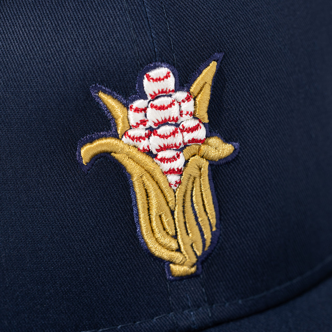 Logo Trucker Hat - New Era 9Fifty - Navy