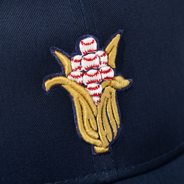 Logo Trucker Hat - New Era 9Fifty - Navy