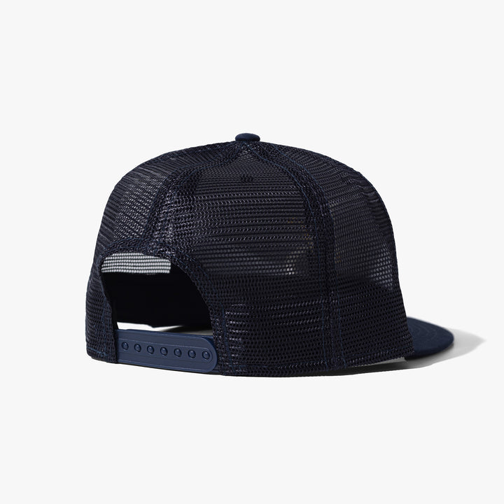 Lettermark Trucker Hat - New Era 9Fifty - Navy
