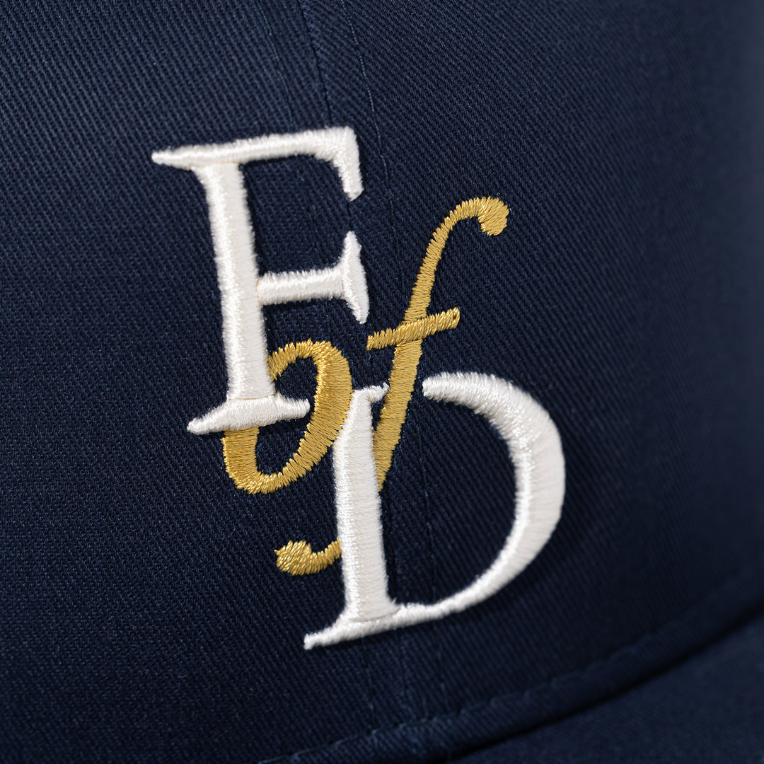 Lettermark Trucker Hat - New Era 9Fifty - Navy